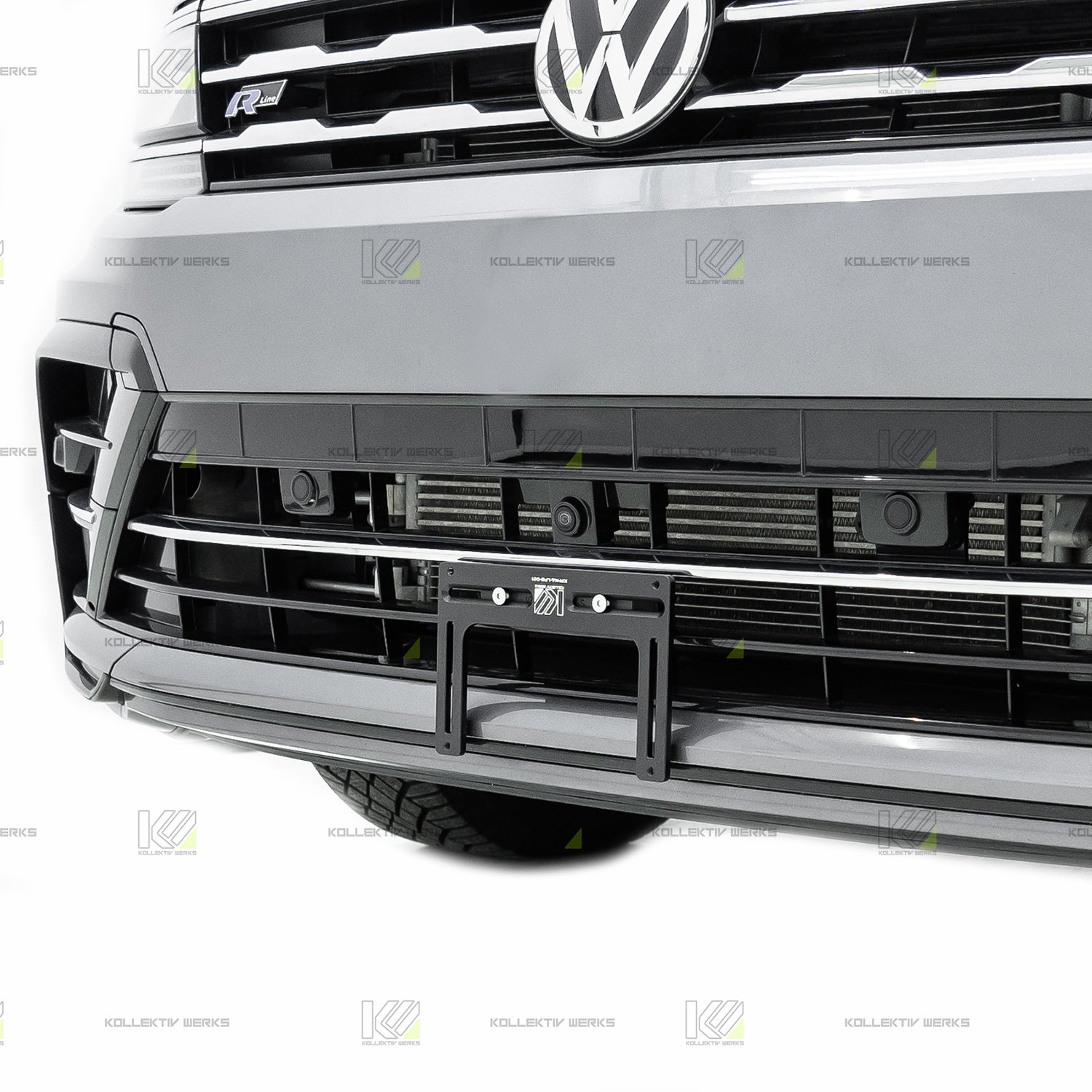 VW - MK2 - Tiguan - R-Line - KW No Drill Center Mount License Plate Holder