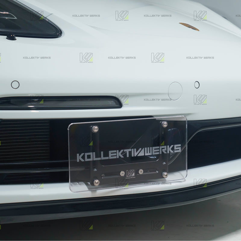 Porsche - 718- Cayman/Boxster - GTS - KW No Drill Side Mount License Plate Holder (2018-2025)