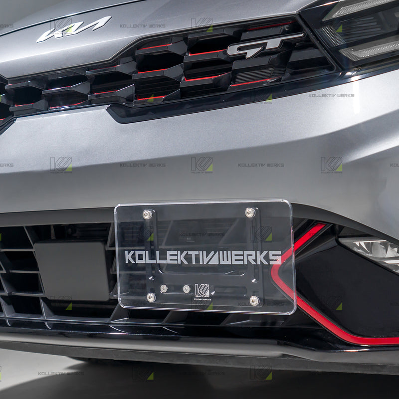 KIA - Forte GT - KW No Drill Side Mount License Plate Holder (2022+)