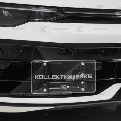 VW - MK8.5 - R - KW No Drill Side Mount License Plate Holder (2025+)