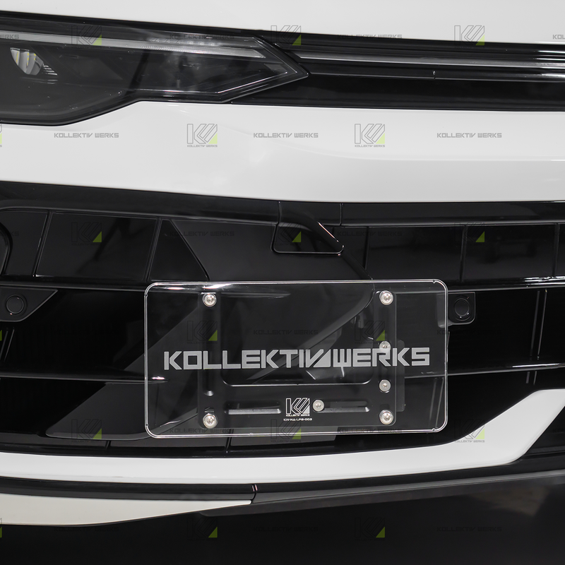 VW - MK8.5 - R - KW No Drill Side Mount License Plate Holder (2025+)