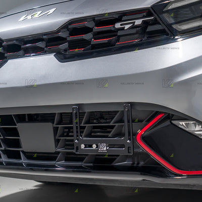 KIA - Forte GT - KW No Drill Side Mount License Plate Holder (2022+)