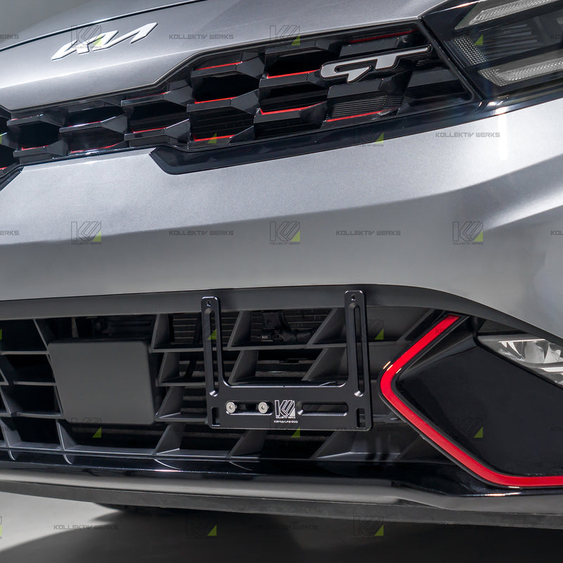 KIA - Forte GT - KW No Drill Side Mount License Plate Holder (2022+)