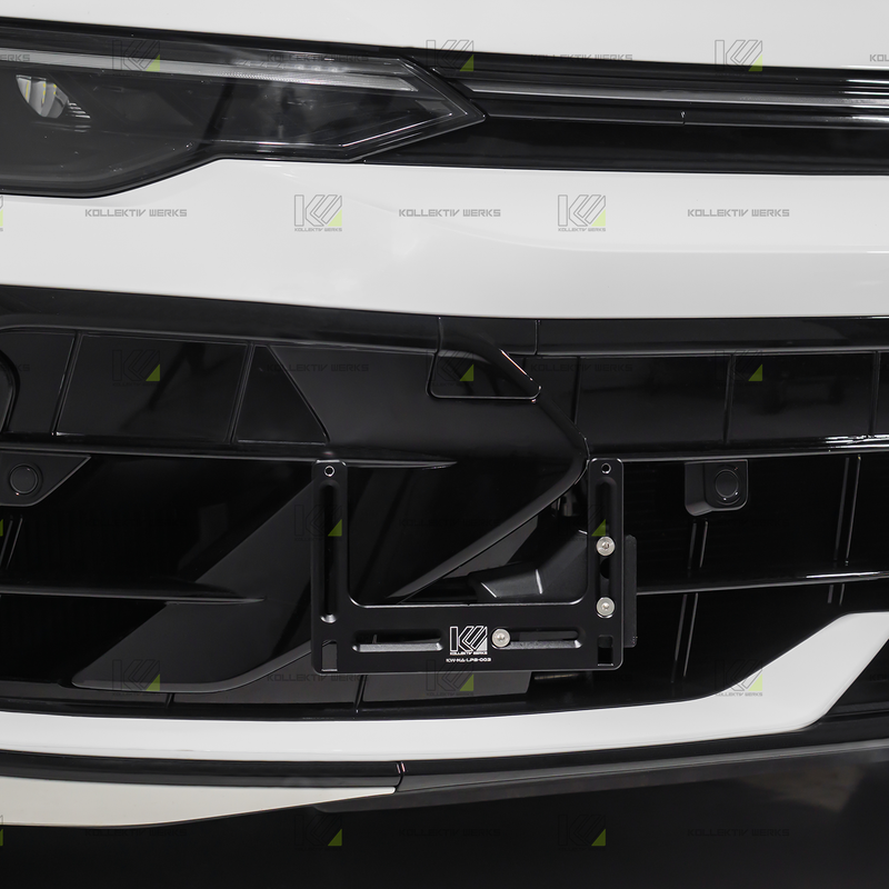 VW - MK8.5 - R - KW No Drill Side Mount License Plate Holder (2025+)