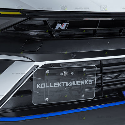 Hyundai - Elantra N (Facelift) - KW No Drill Side Mount License Plate Holder (2024+)