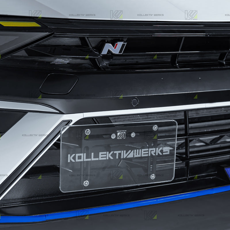 Hyundai - Elantra N (Facelift) - KW No Drill Side Mount License Plate Holder (2024+)