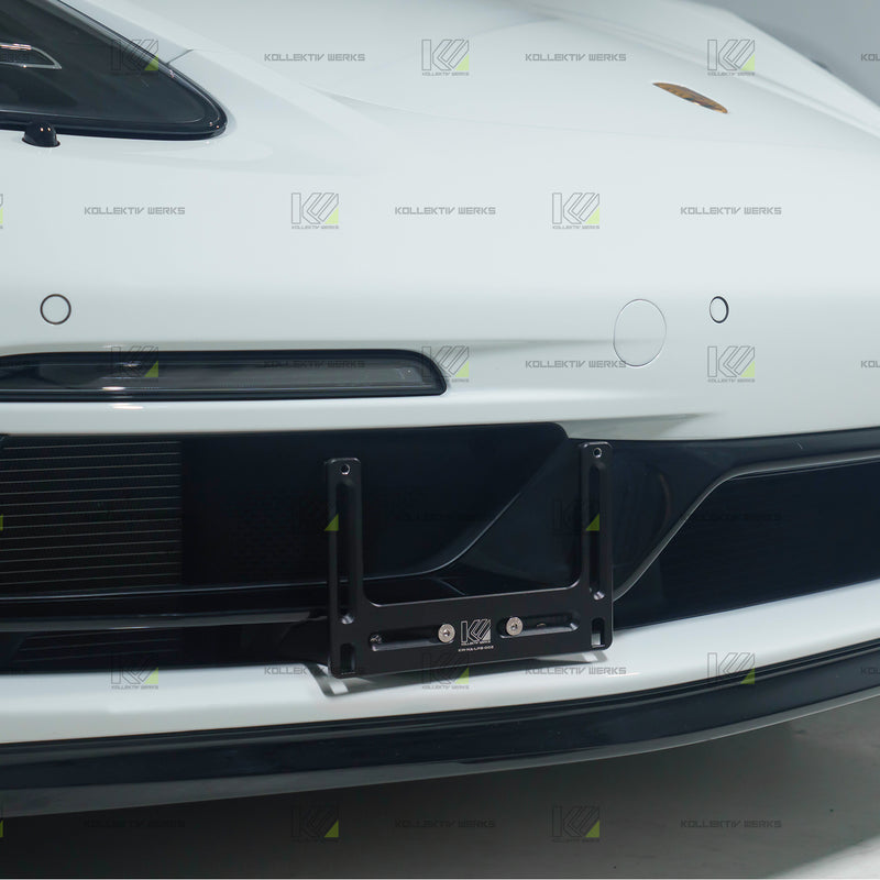 Porsche - 718- Cayman/Boxster - GTS - KW No Drill Side Mount License Plate Holder (2018-2025)