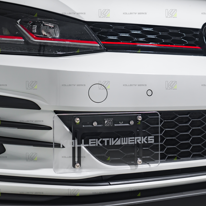 VW - MK7.5 - GTI - KW No Drill Side Mount License Plate Holder (2018-2021)