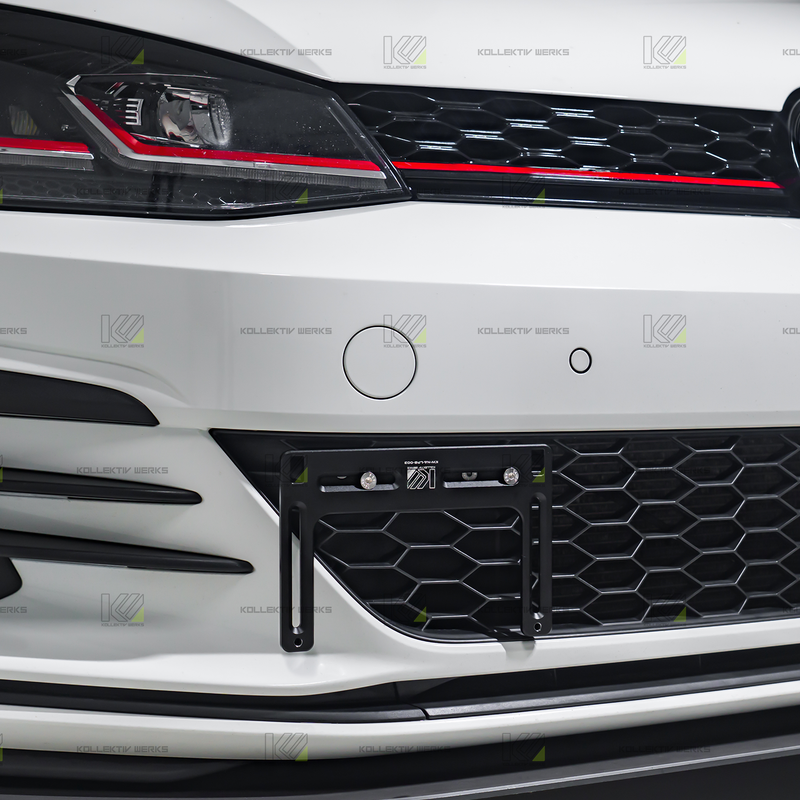 VW - MK7.5 - GTI - KW No Drill Side Mount License Plate Holder (2018-2021)