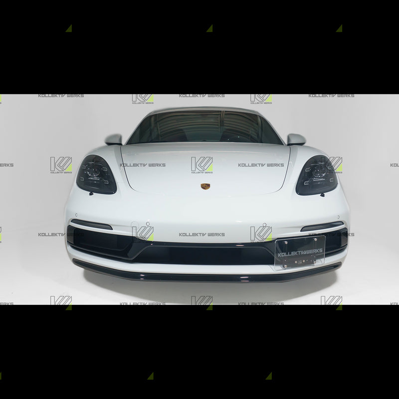 Porsche - 718- Cayman/Boxster - GTS - KW No Drill Side Mount License Plate Holder (2018-2025)