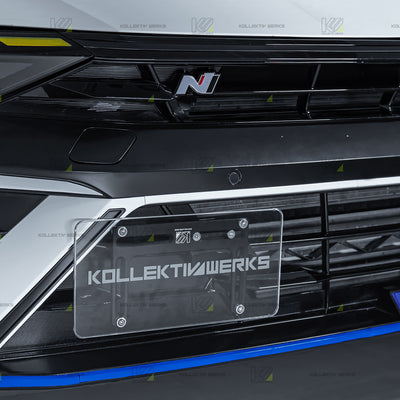 Hyundai - Elantra N (Facelift) - KW No Drill Side Mount License Plate Holder (2024+)