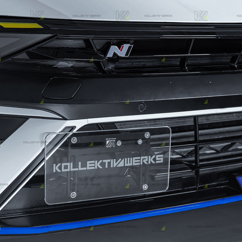 Hyundai - Elantra N (Facelift) - KW No Drill Side Mount License Plate Holder (2024+)