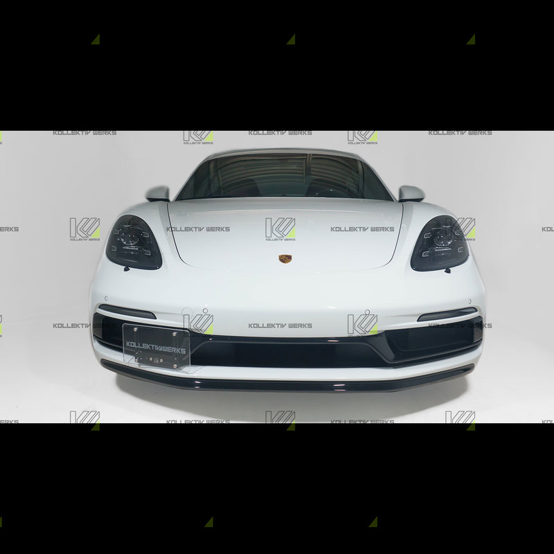 Porsche - 718- Cayman/Boxster - GTS - KW No Drill Side Mount License Plate Holder (2018-2025)