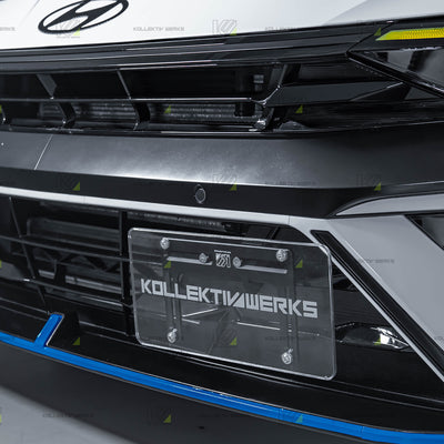 Hyundai - Elantra N (Facelift) - KW No Drill Side Mount License Plate Holder (2024+)