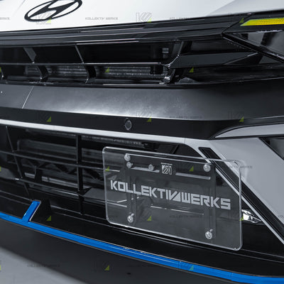 Hyundai - Elantra N (Facelift) - KW No Drill Side Mount License Plate Holder (2024+)