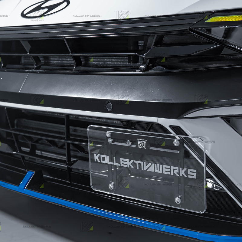 Hyundai - Elantra N (Facelift) - KW No Drill Side Mount License Plate Holder (2024+)