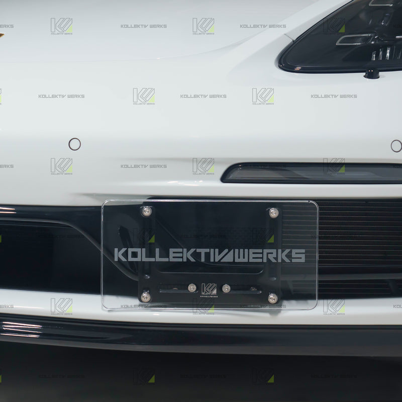 Porsche - 718- Cayman/Boxster - GTS - KW No Drill Side Mount License Plate Holder (2018-2025)