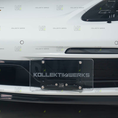 Porsche - 718- Cayman/Boxster - GTS - KW No Drill Side Mount License Plate Holder (2018-2025)