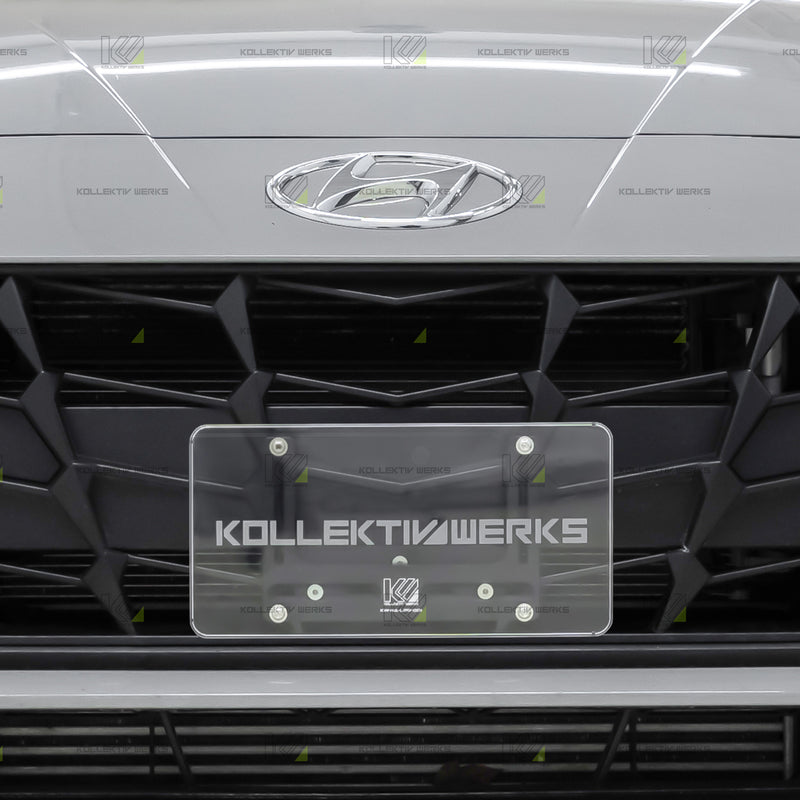 Hyundai - Elantra N (Pre-Facelift) - KW No Drill Center Mount License Plate Holder (2020-2023)