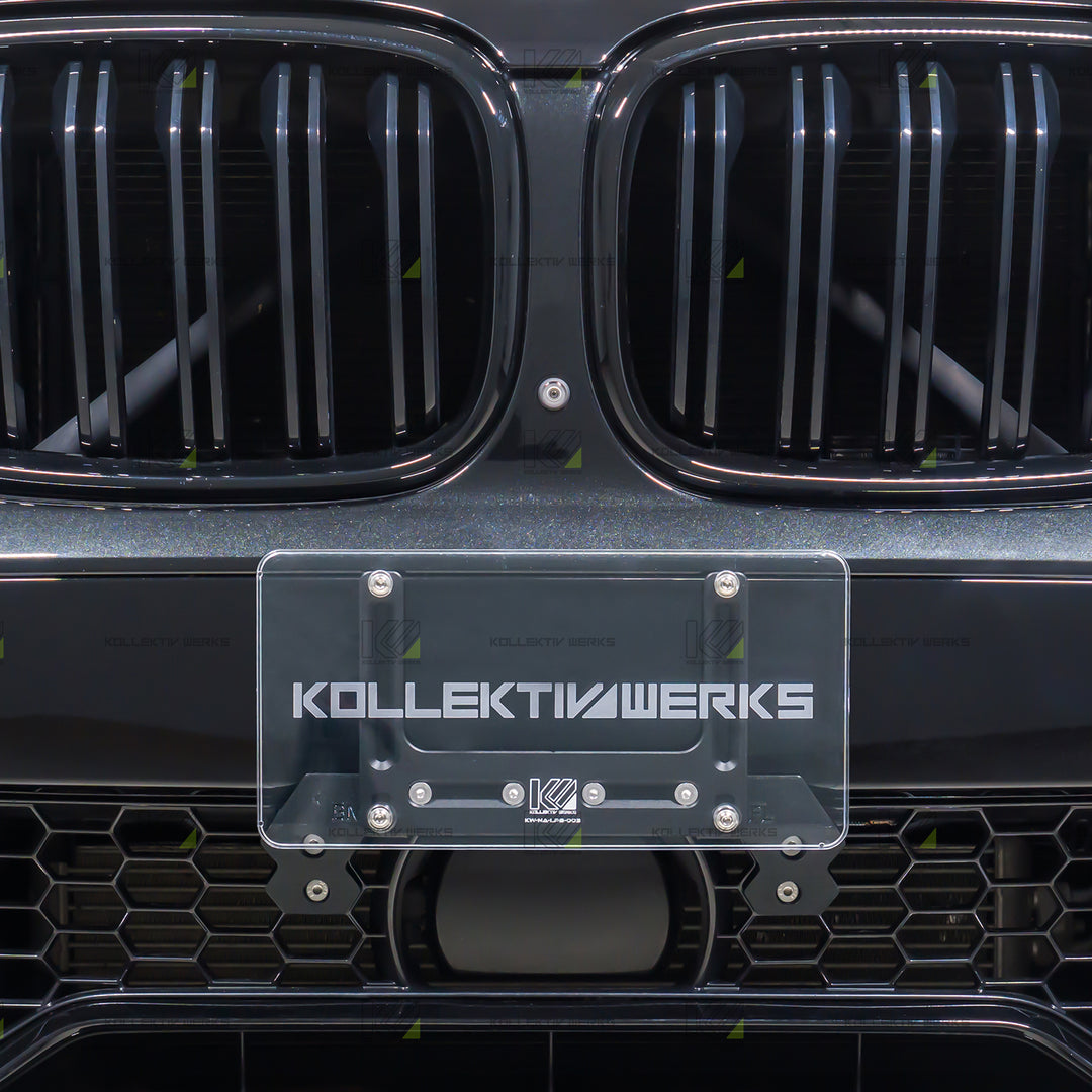 BMW - F97 - X3 MC - KW No Drill Center Mount License Plate Holder
