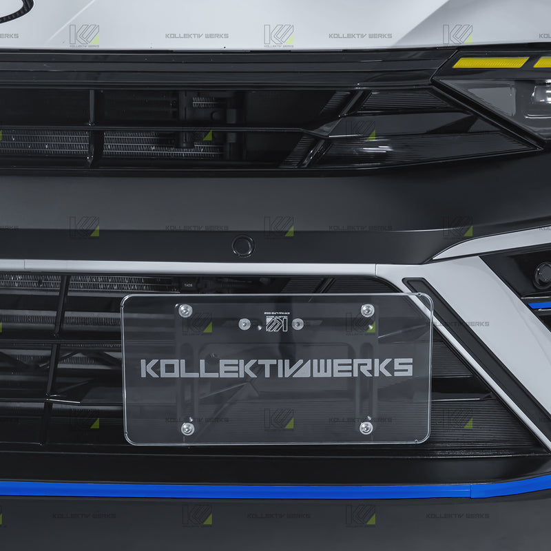 Hyundai - Elantra N (Facelift) - KW No Drill Side Mount License Plate Holder (2024+)