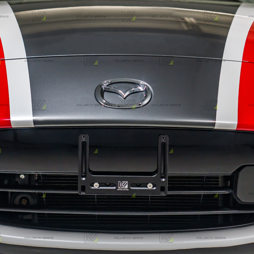 Mazda - MX5 - KW No Drill Center Mount License Plate Holder (2016