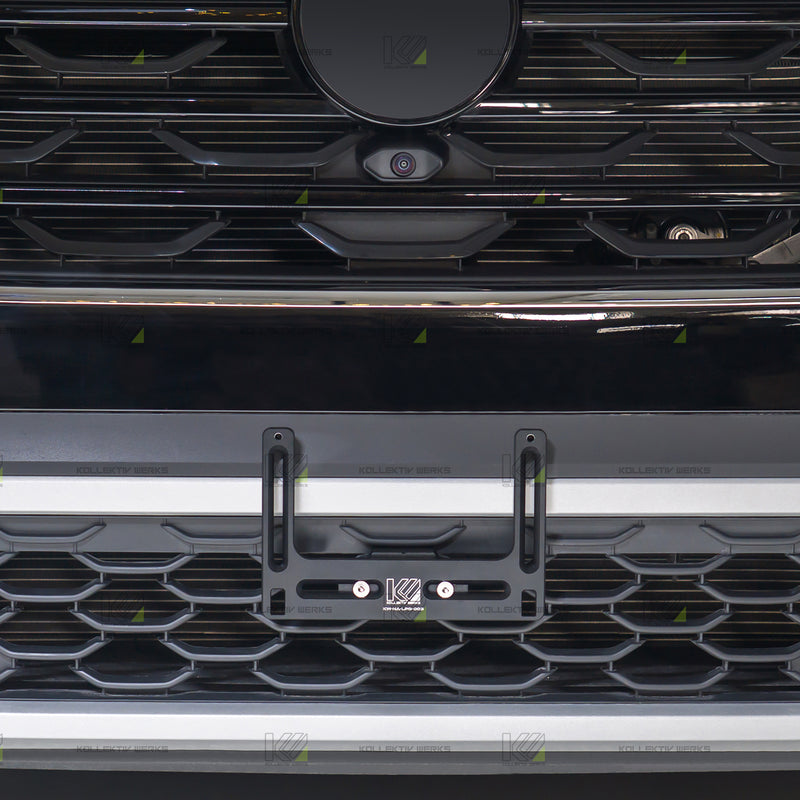 VW - MK2 - Atlas - Cross Sport / Peak Edition - KW No Drill Center Mount License Plate Holder (2024+)