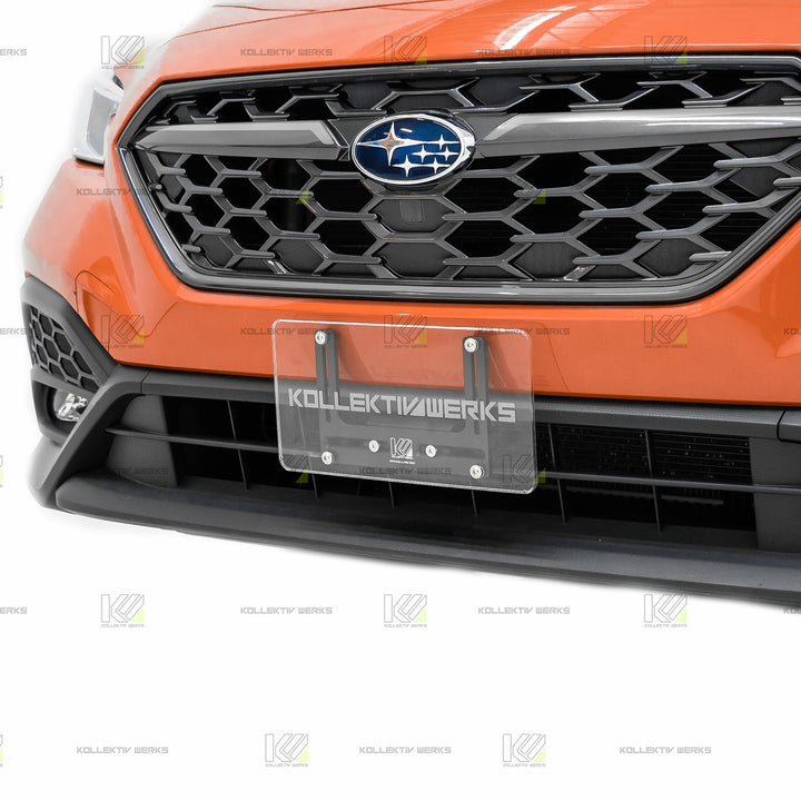 R*ä様 WRX board Mk-W 156cm 23-24 Subaru - VB - WRX - KW No Drill Center Mount License Plate Holder