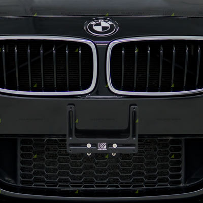 BMW - F30/31 - 3 Series (M Sport Bumper)  - KW No Drill Center Mount License Plate Holder (2012-2018)
