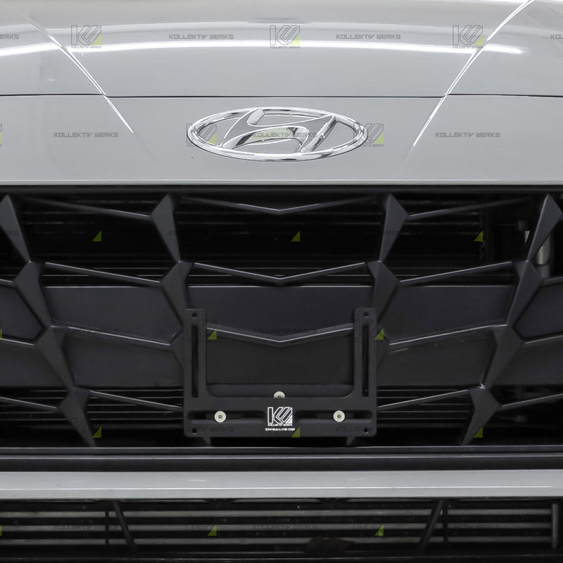 Hyundai - Elantra N (Pre-Facelift) - KW No Drill Center Mount License Plate Holder (2020-2023)