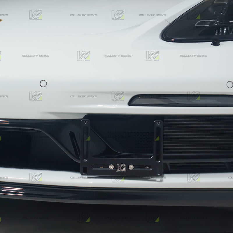 Porsche - 718- Cayman/Boxster - GTS - KW No Drill Side Mount License Plate Holder (2018-2025)