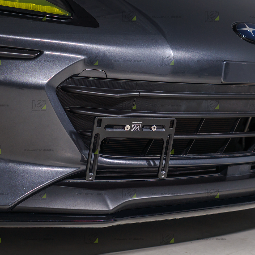 【R20862】PLACE Subaru - ZD8 - BRZ (2022+) - KW No Drill Side Mount License Plate