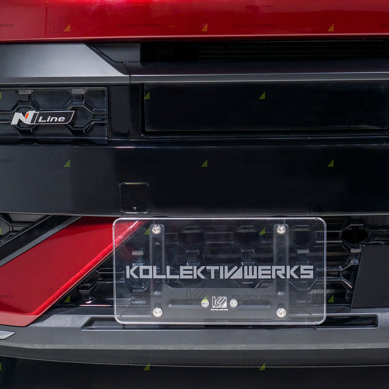 Hyundai - Kona N-Line - KW No Drill Side Mount License Plate Holder (2024+)