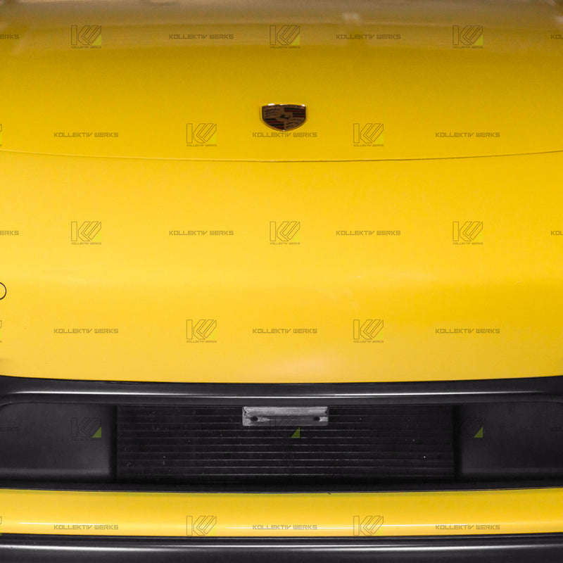 Porsche - 718- Cayman/Boxster - GTS - KW No Drill Center Mount License Plate Holder (2018-2025)