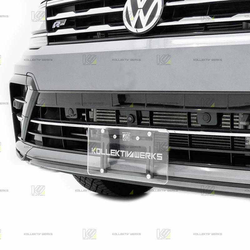 VW - MK2 - Tiguan - R-Line - KW No Drill Center Mount License Plate Holder