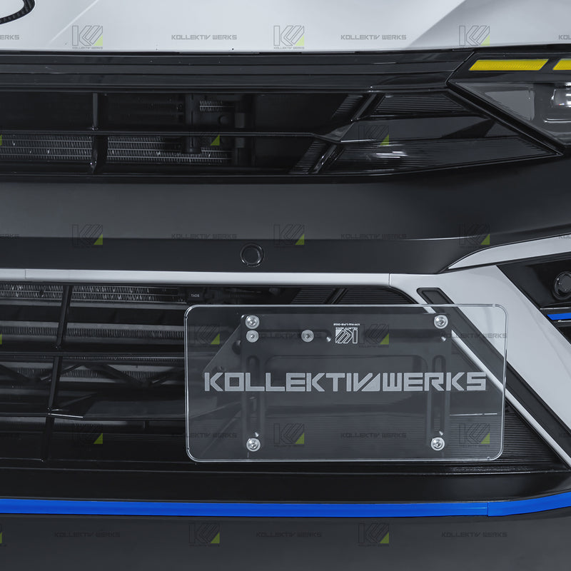 Hyundai - Elantra N (Facelift) - KW No Drill Side Mount License Plate Holder (2024+)