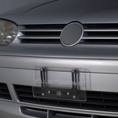 VW - MK4 - Golf & GTI - KW No Drill Center Mount License Plate Holder (1999-2006)