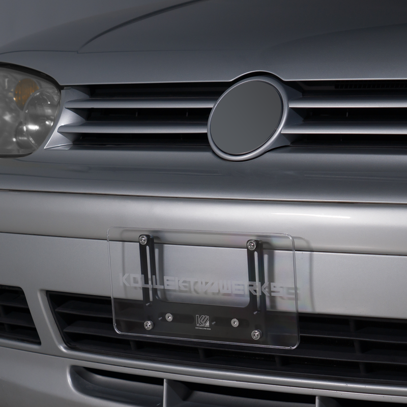 VW - MK4 - Golf & GTI - KW No Drill Center Mount License Plate Holder (1999-2006)