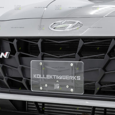 Hyundai - Elantra N (Pre-Facelift) - KW No Drill Center Mount License Plate Holder (2020-2023)