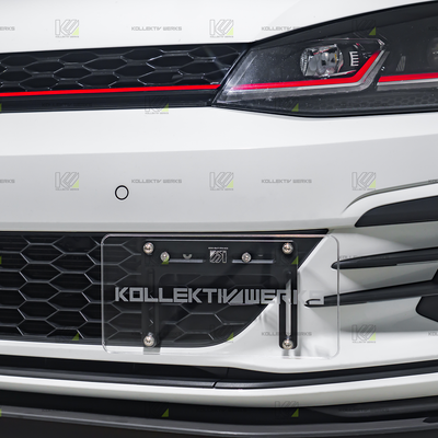 VW - MK7.5 - GTI - KW No Drill Side Mount License Plate Holder (2018-2021)