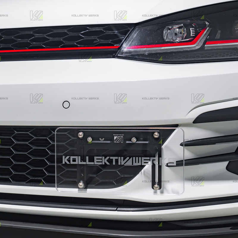VW - MK7.5 - GTI - KW No Drill Side Mount License Plate Holder (2018-2021)