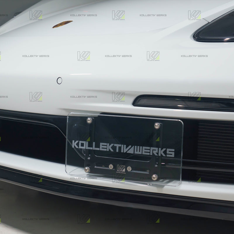Porsche - 718- Cayman/Boxster - GTS - KW No Drill Side Mount License Plate Holder (2018-2025)