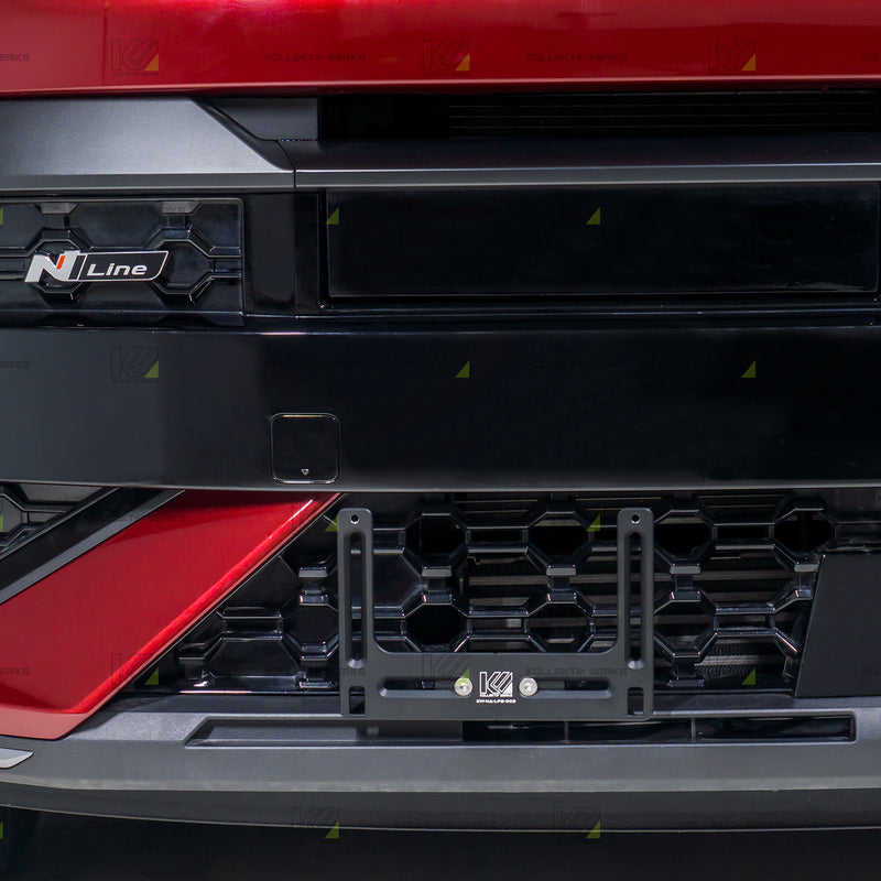 Hyundai - Kona N-Line - KW No Drill Side Mount License Plate Holder (2024+)