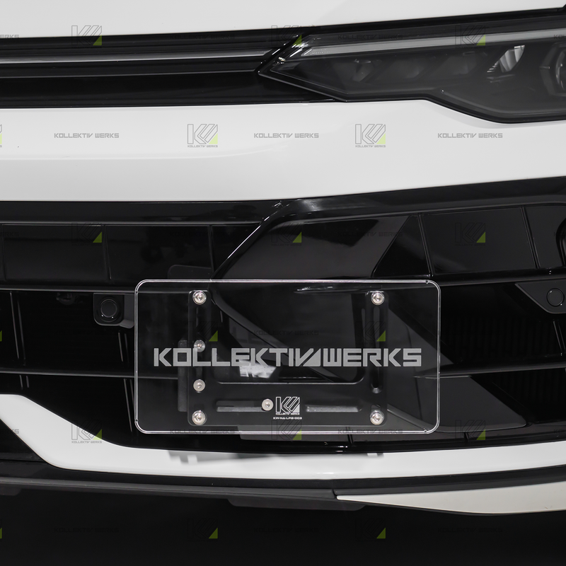 VW - MK8.5 - R - KW No Drill Side Mount License Plate Holder (2025+)