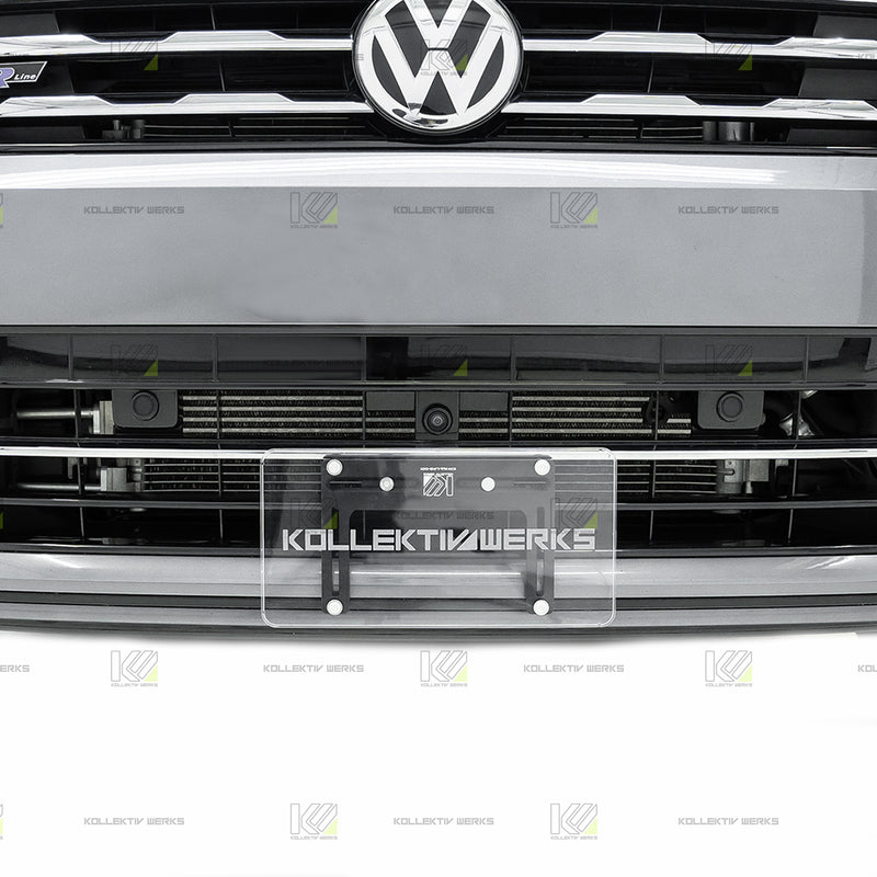 VW - MK2 - Tiguan - R-Line - KW No Drill Center Mount License Plate Ho –  Kollektiv Werks