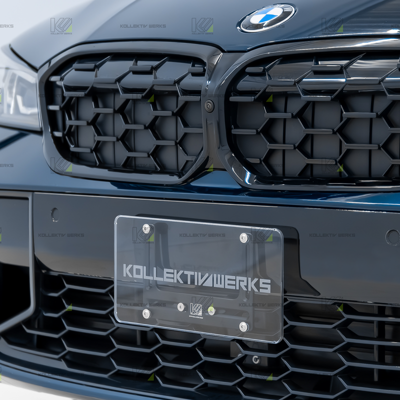 BMW - G20 LCI - M340i (Non ACC) - KW No Drill Center Mount License Plate Holder (2024+)
