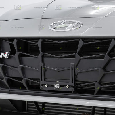 Hyundai - Elantra N (Pre-Facelift) - KW No Drill Center Mount License Plate Holder (2020-2023)