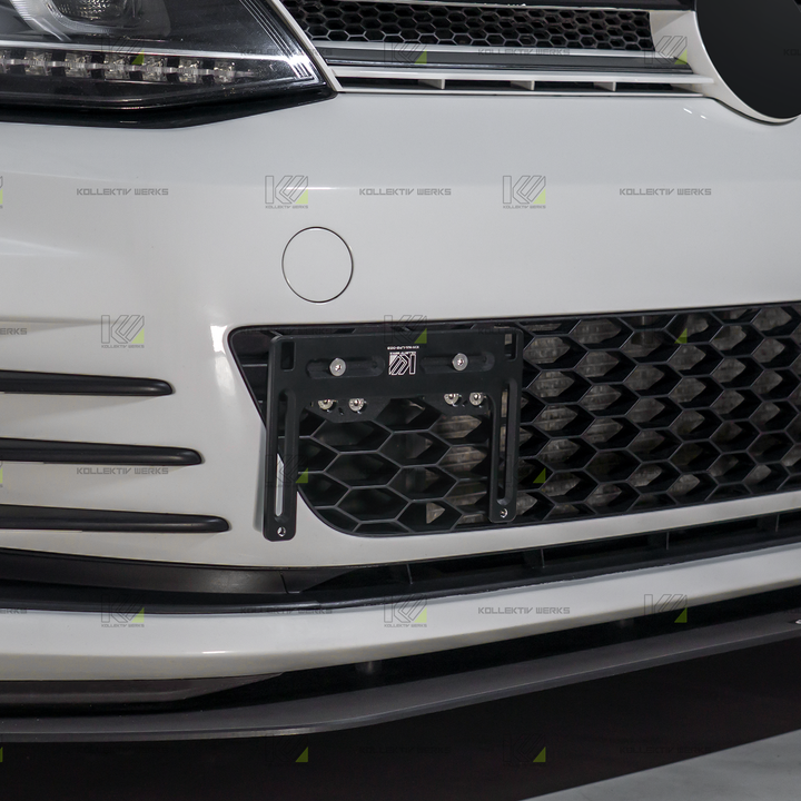 VW - MK7 - GTI - KW No Drill Side Mount License Plate Holder (2015