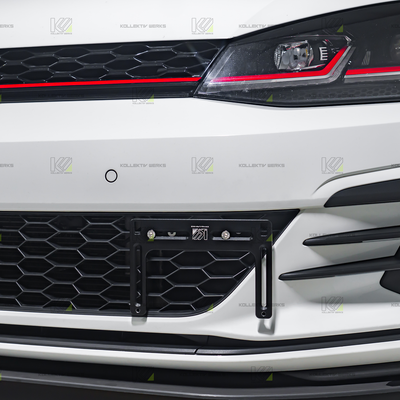 VW - MK7.5 - GTI - KW No Drill Side Mount License Plate Holder (2018-2021)