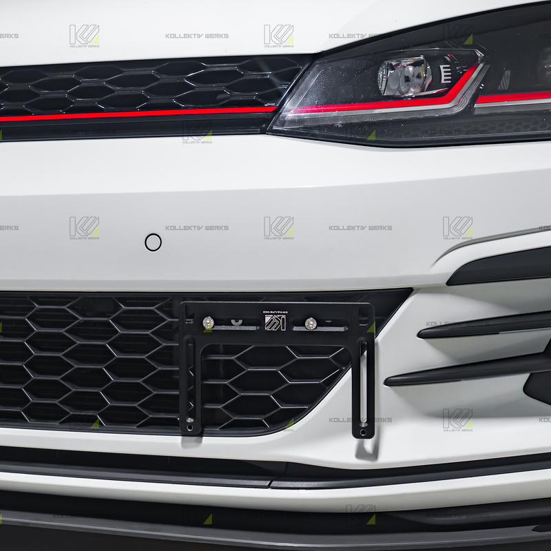 VW - MK7.5 - GTI - KW No Drill Side Mount License Plate Holder (2018-2021)